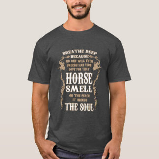 T-shirt Famille de Cheval Smellhe Soul