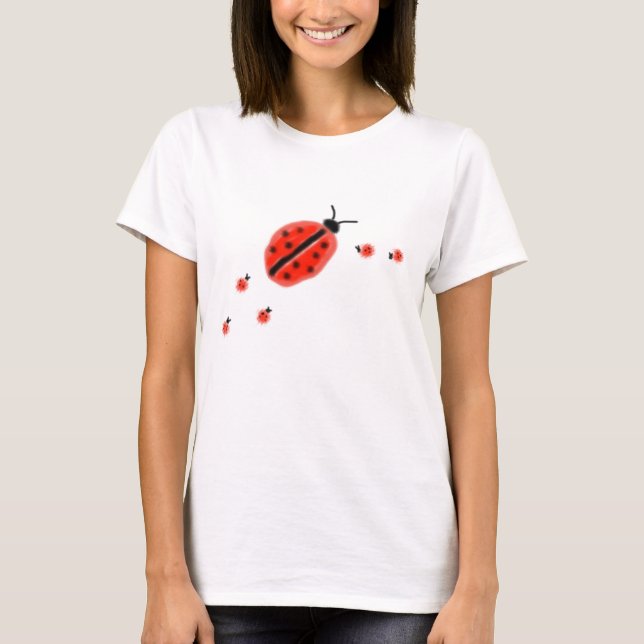T-shirt Famille de coccinelle (Devant)
