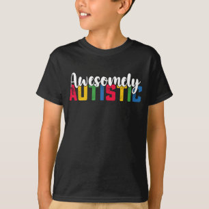 T-shirt Famille de fille Biy autiste formidablement