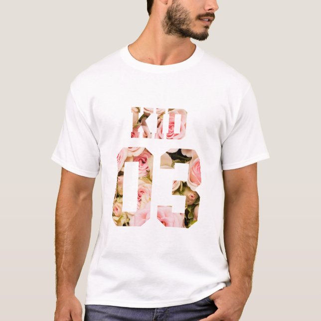 T-shirt Famille de fleurs - Enfant 01 (Devant)