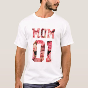 T-shirt Famille de fleurs - Maman 01