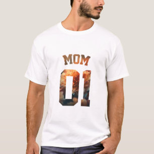 T-shirt Famille de fleurs - Maman 01