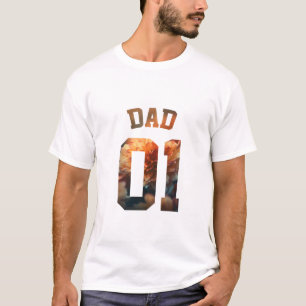 T-shirt Famille de fleurs - Papa 01