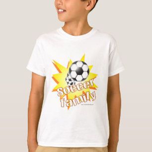 T-shirt Famille de football