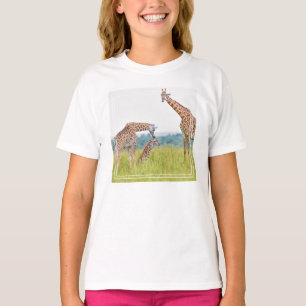T-shirt Famille de girafe des images   de Getty