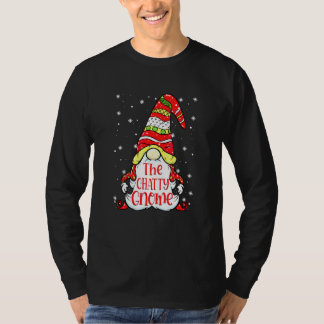 T-shirt Famille de gnome bavard Noël à assortir    