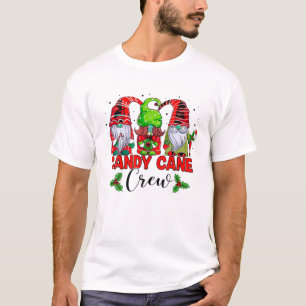 T-shirt Famille de gnome drôle de l'équipage de canne