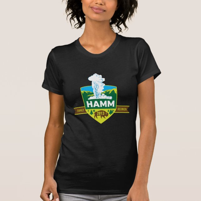 T-shirt Famille de Hamm (Devant)