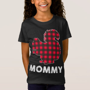 T-Shirt Famille de jumelage de Noël d'écureuils rouges
