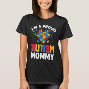 T-shirt Famille de jumelage de sensibilisations sur l'auti
