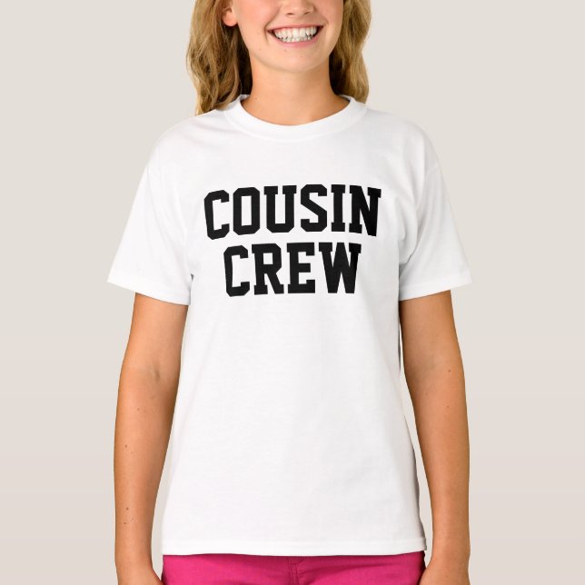 T-shirt Famille de jumelage d'équipes de cousins personnal (Devant)