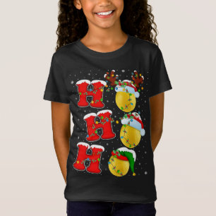 T-Shirt Famille de jumelage drôle Père Noël Ho Ho Ho Lemon