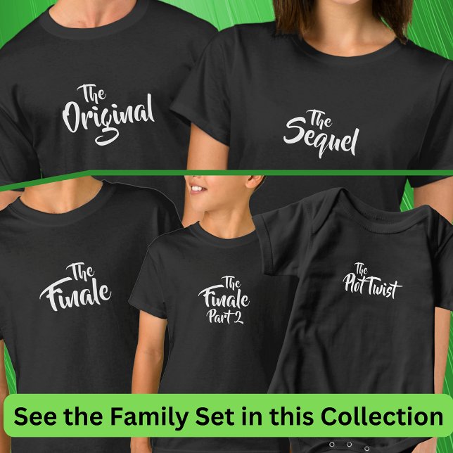 T-shirt Famille de jumelage finale de la séquence d'origin (Créateur téléchargé)