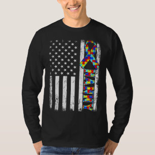 T-shirt Famille de la Sensibilisation sur l'autisme de la