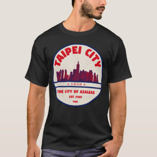 T-shirt Famille de la ville de Taipei