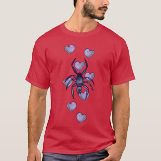 T-shirt Famille de l'amour d'araignée