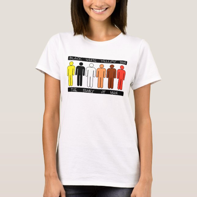 T-SHIRT FAMILLE DE L'HOMME (Devant)