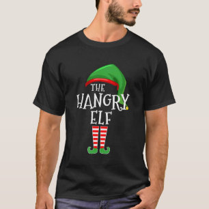 T-shirt Famille de lutins affamés groupe de Noël à thème a