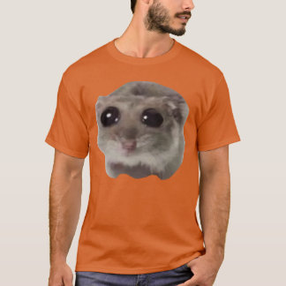 T-shirt Famille de mème de hamster triste amis drôles
