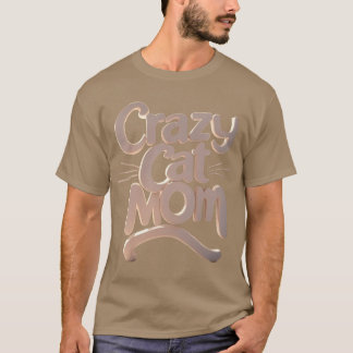 T-shirt Famille de mère aux chats fous