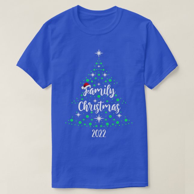 T-shirt Famille de Noël 2022 (Design devant)