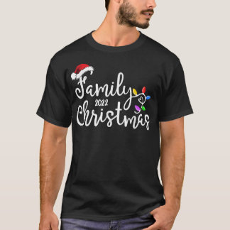 T-shirt Famille de Noël 2022 Famille mignonne Noël 2022 T