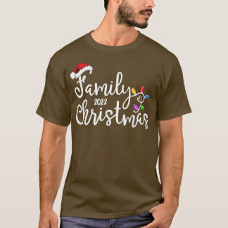T-shirt Famille de Noël 2022 Famille mignonne Noël 2022 T