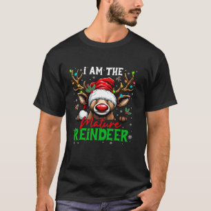 T-shirt Famille de Noël amusante Je suis La Mature Rei