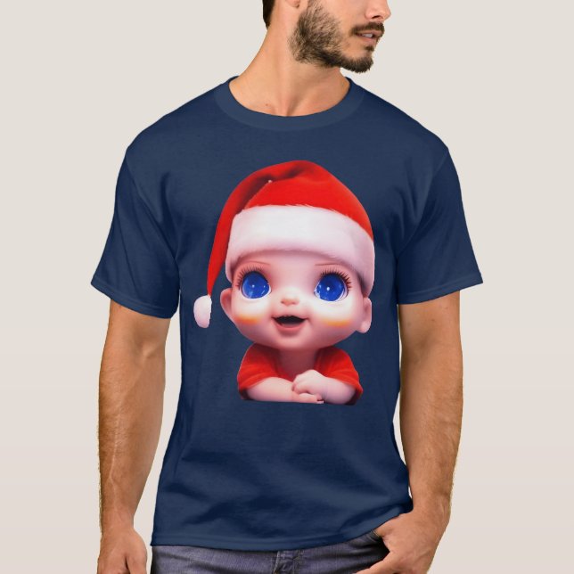 T-shirt Famille de noël cool (Devant)