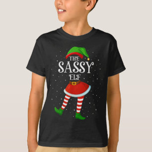 T-shirt Famille de Noël Correspondance Femmes Filles Le Sy