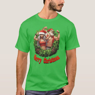 T-shirt Famille de Noël puissante