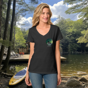 T-shirt Famille de plongeons du lac Butterfield