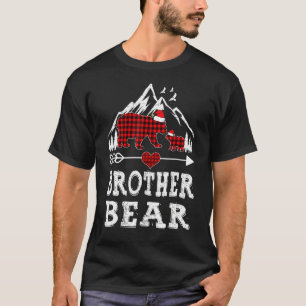 T-shirt Famille de pyjama correspondant à l'ours du frère