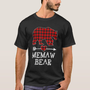 T-shirt Famille de pyjama de jumelage d'ours à mâchoires r