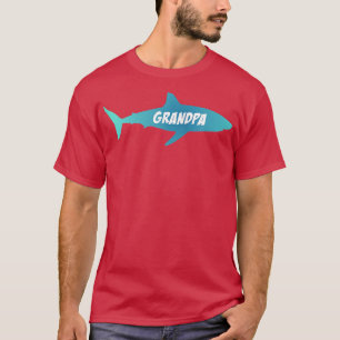 T-shirt Famille de requins grand-père requin
