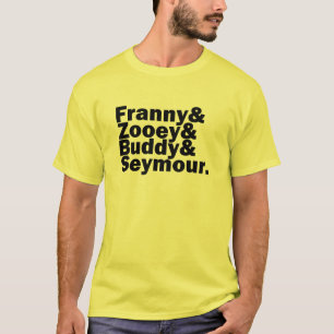 T-shirt Famille de verre