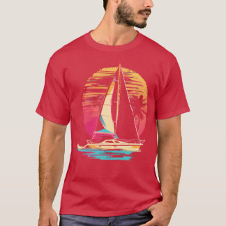 T-shirt Famille de voile des années 90