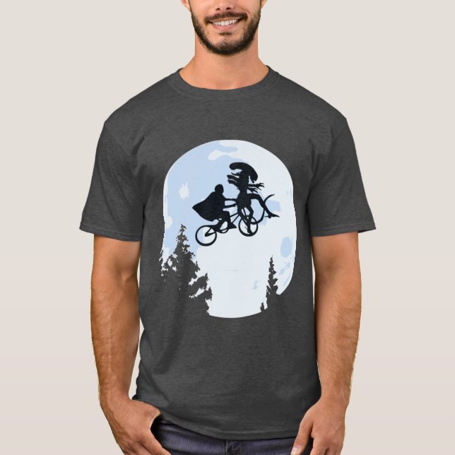 T-shirt Famille de Xénomorphe ET (Devant)