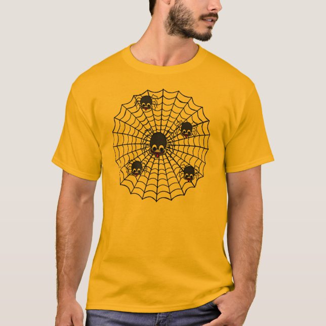 T-shirt Famille des araignées (Devant)
