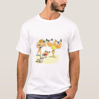 T-shirt Famille d'haltérophilie