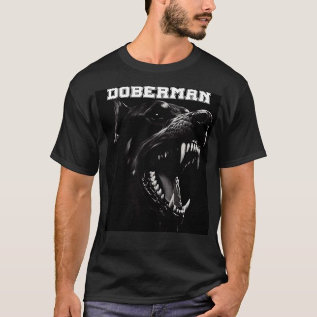 T-shirt Famille Doberman (Devant)