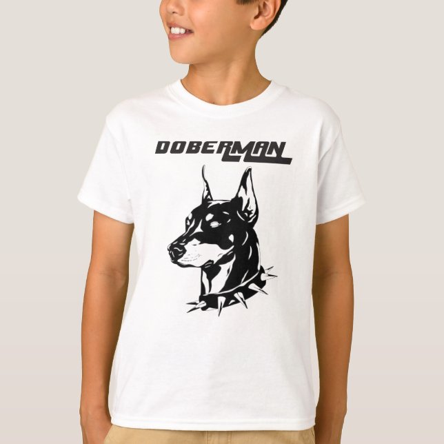 T-shirt Famille Doberman (Devant)