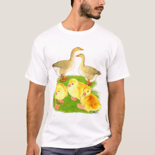 T-shirt Famille d'oie buff