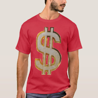 T-shirt Famille Dollar Sign diamant