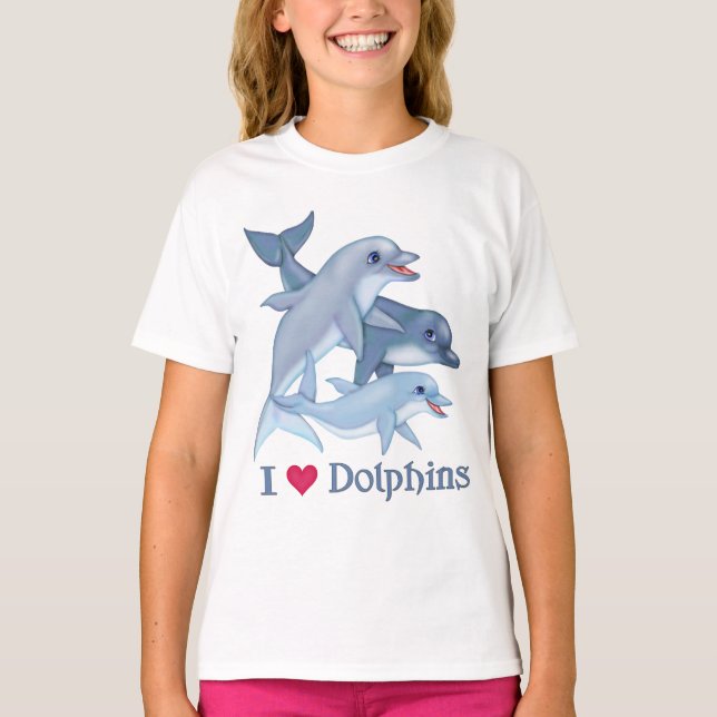 T-shirt Famille Dolphin (Devant)