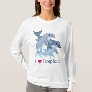 T-shirt Famille Dolphin