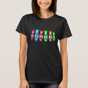 T-shirt Famille Elvis Otters