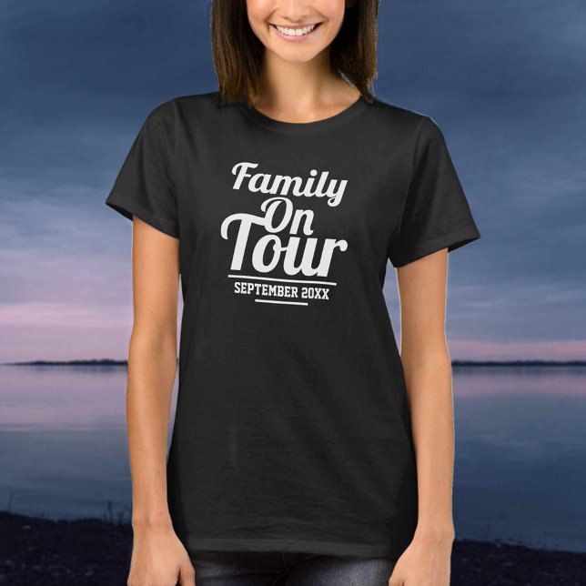 T-shirt famille en tournée (Créateur téléchargé)