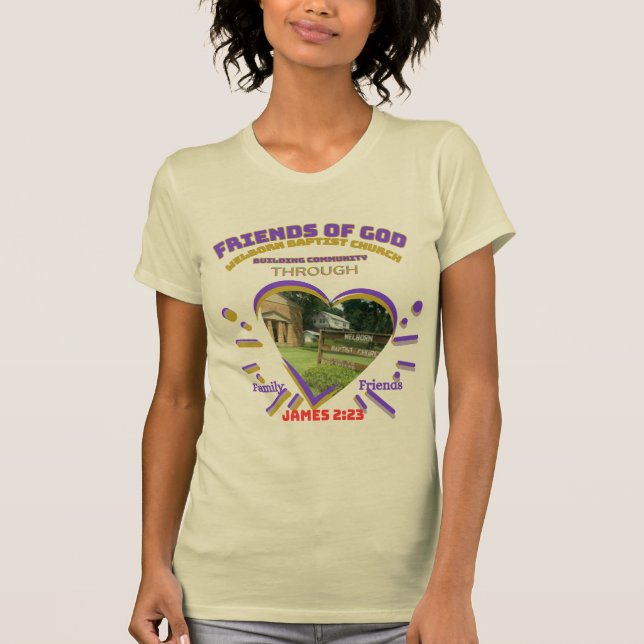 T-shirt Famille et Amis (Devant)