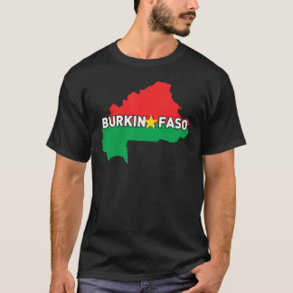 T-shirt Famille fière et drapeau patriotique du pays Burki